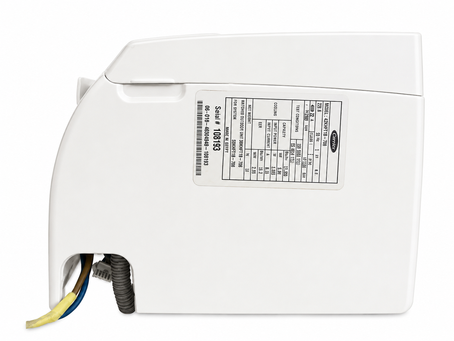 Carrier Crystal Plus 2.25 HP